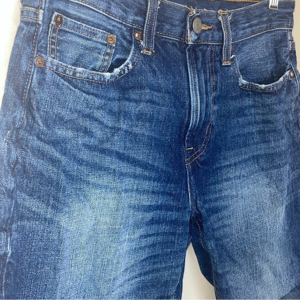 American Eagle relaxed straight men’s cut off jean shorts